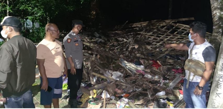 Kejadian Ledakan di Cimanggu, Polres Pandeglang Polda Banten Lakukan Olah TKP dan Pemasangan Police Line