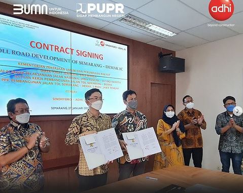 ADHI Menangkan Pekerjaan Toll Road Development of Semarang-Demak 1C Senilai Rp. 2,1 Triliun
