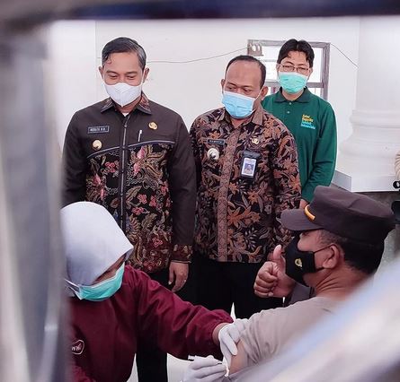 Kabupaten Pacitan Mulai Vaksin Booster, Soft Launching di Kecamatan Bandar