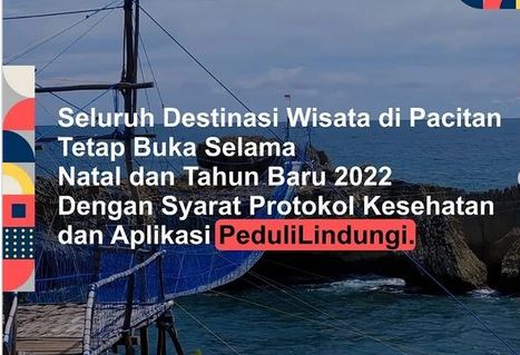 Destinasi Wisata Pacitan Dibuka dengan Syarat Prokes dan  Pedulilindungi