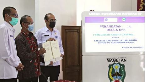 CEO Universitas Muhammadiyah Malang  Goes to Magetan