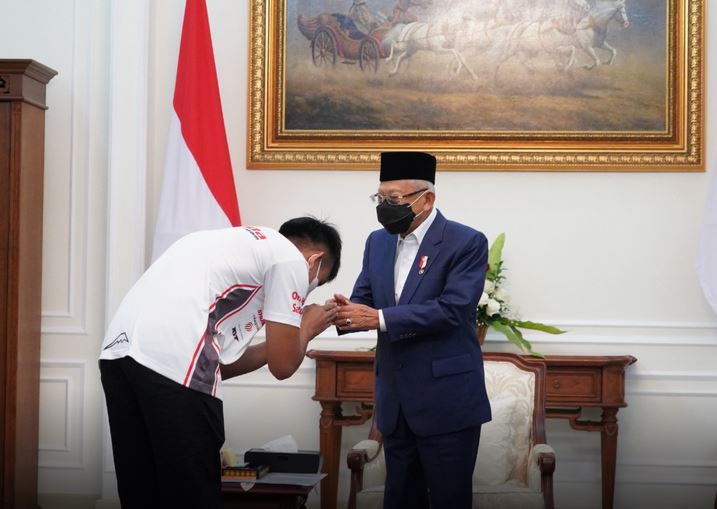 Mario Suryo Aji Bertekad Kibarkan Merah Putih di GP Mandalika, Mohon  Doa dan Dukungan  Wapres
