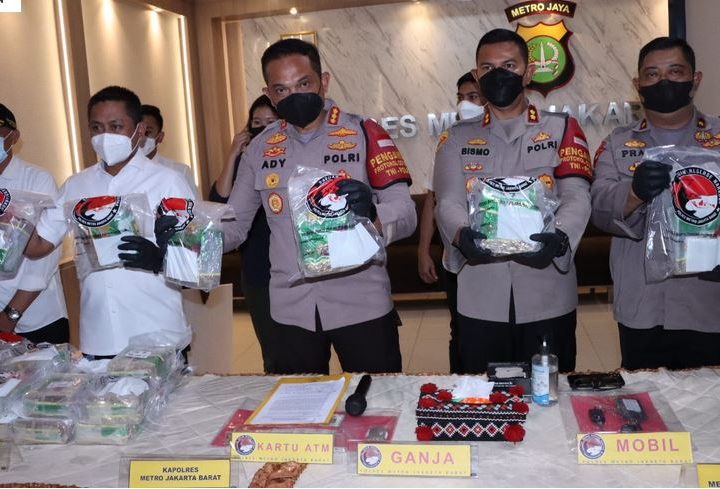 Polri Bongkar Jaringan Narkoba International  Malaysia – Aceh – Jakarta