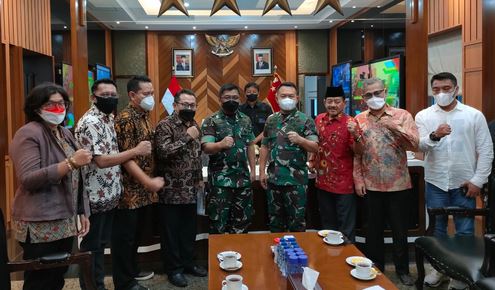 KSAD Dudung Ajak SMSI Optimalkan Segenap Potensi untuk Penguatan Ideologi Pancasila dan NKRI