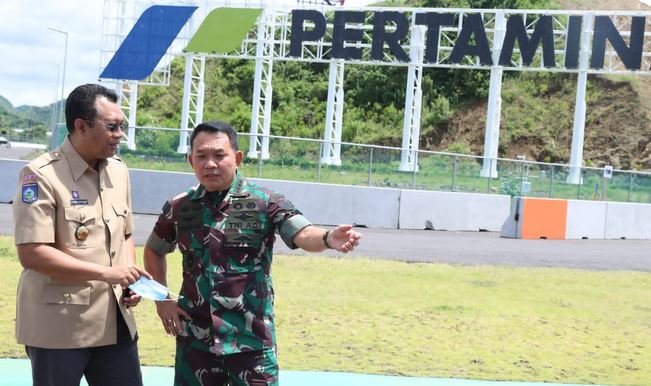 Kasad Tanam Mangrove dan Tinjau Sirkuit Mandalika