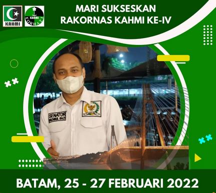 Koordinator Presidium MN KAHMI Percayakan Fachrul Razi sebagai Ketua Streering Commiitee Rakornas KAHMI di Batam