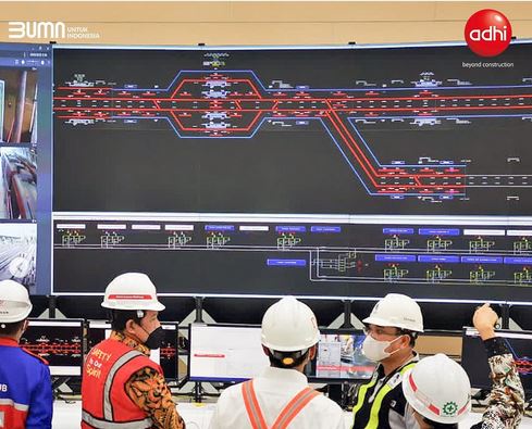Aktivasi Work Station OCC untuk Operasi LRT  Jabodebek