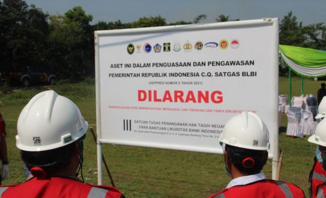 Aset Senilai 630 Miliar, Kembali Disita Satgas BLBI