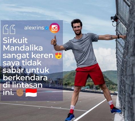 Hari ini Sirkuit Mandalika Indonesia Gelar Tes Pramusim MotoGp 2022