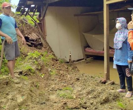 BPPD Ponorogo Lakukan Kajian Terjadinya   Tanah Longsor di Sawoo