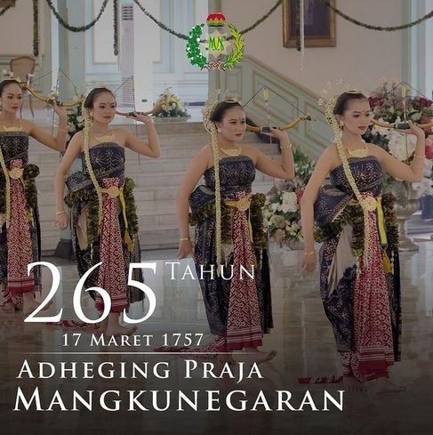 267 Tahun Adheging Praja Mangkunegaran