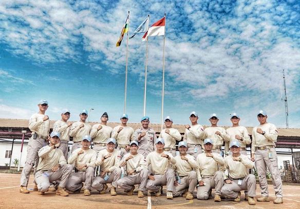 Dua Personel Satbrimob Polda Banten Bergabung dalam Misi Internasional FPU 3 Minusca Afrika Tengah