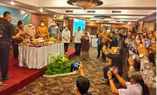 Budiman Sudjatmiko Paparkan Rancangan Metaverse Nusantara kepada Pimpinan SMSI se-Indonesia,