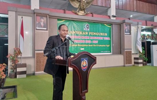 Berikan Orasi Kebangsaan Saat Pelantikan KAHMI Tegal, Fachrul Razi: Peran KAHMI  Lahirkan Insan Cita Milenial