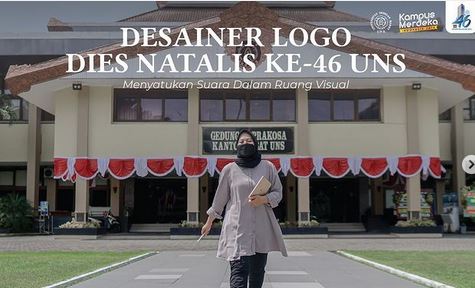 Arum Kartika Sari Desainer Logo Dies Natalis ke-46 UNS Surakarta