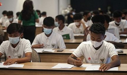 Tim U-16 Jalani Psikotes Saat Pemusatan Latihan