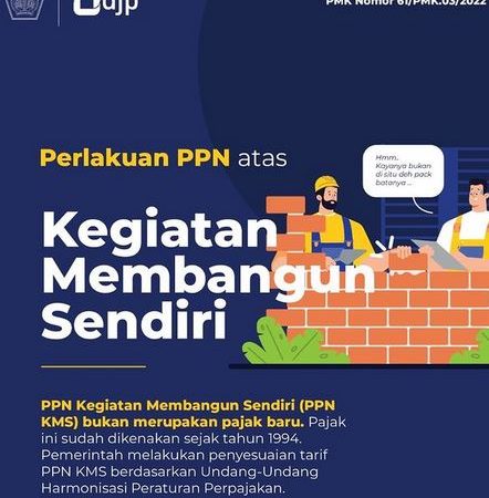 Membangun Rumah Sendiri  Luasan Lebih dari 200 M2 Dikenakan PPN 2,2%