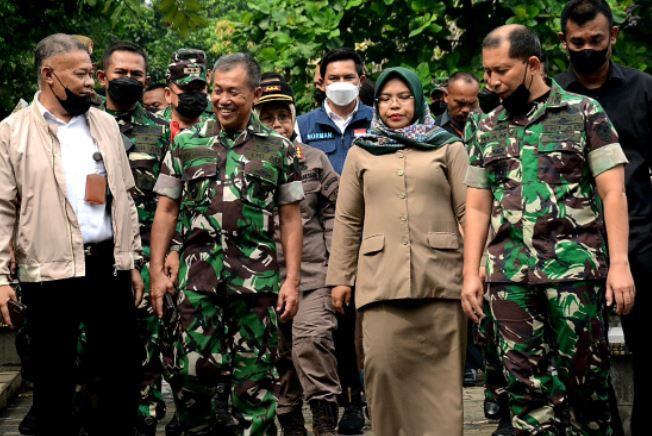 TMMD ke 113 Kodam III/Slw; Dedikasi TNI Membangun Negeri, Wujudkan Masyarakat Penuh Rasa Syukur dan  Memiliki Ketahanan Nasional  Menjaga NKRI