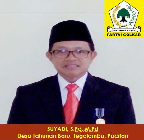 Suyadi; Tokoh Pendidikan dan Budaya Pacitan, Pendatang Baru Bersaing di Pileg 2024  dari Dapil Arjosari-Tegalombo
