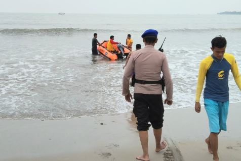Korban Tenggelam di Pantai La Gundi Carita Kabupaten Pandeglang