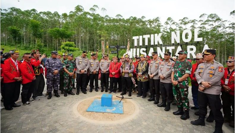 Sinergisitas Polri dan Majelis Adat Dayak Nasional, Komitmen Kawal Pembangunan IKN