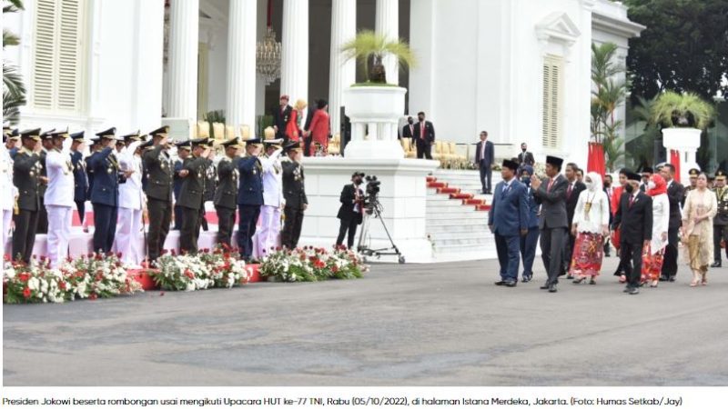 Presiden RI Joko Widodo, Minta TNI Siap Hadapi Tantangan dan Perubahan Geopolitik Global