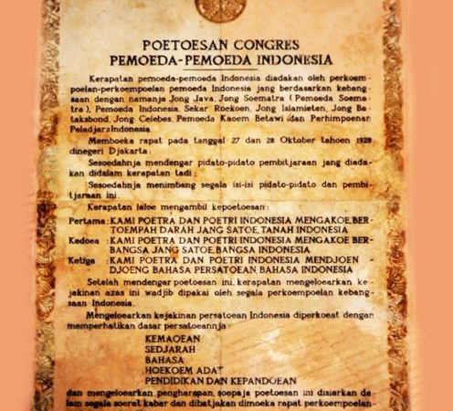 Tonggak Sejarah Sumpah Pemuda,  Tiap 28 Oktober Diperingati Sebagai Bulan Bahasa