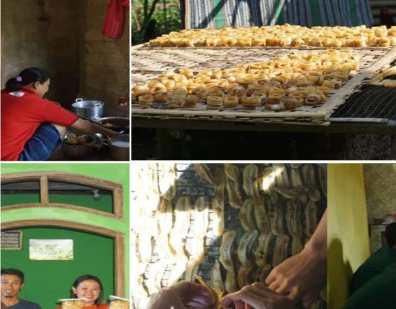 Sale Pisang dan Kembang Goyang “Mbak Anik”  Dersono, Pacitan