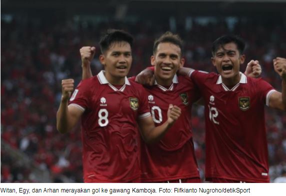 Timnas Indonesia Berhasil Kalahkan Kamboja 2-1
