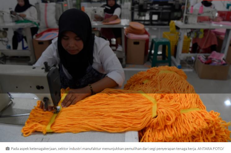 Sektor Industri Manufaktur Semakin Cemerlang