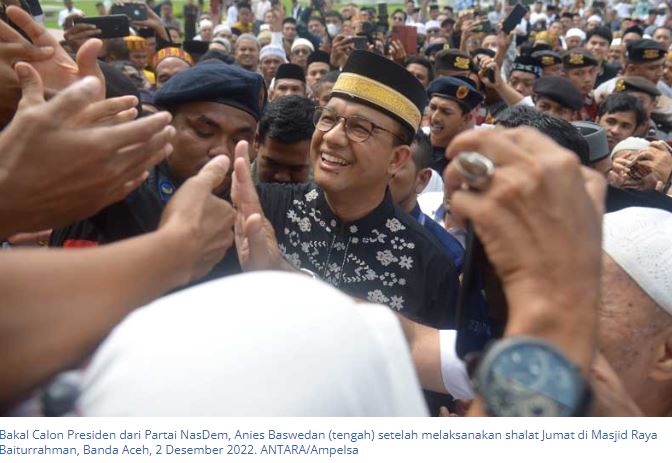 Jerry Massie, Anies Sebaiknya Pertimbangkan Dukungan Partai Umat
