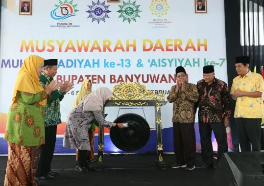 Bupati Banyuwangi Buka Resmi Musyda ke-13  Muhammadiyah dan ke-7 Aisyiyah Banyuwangi