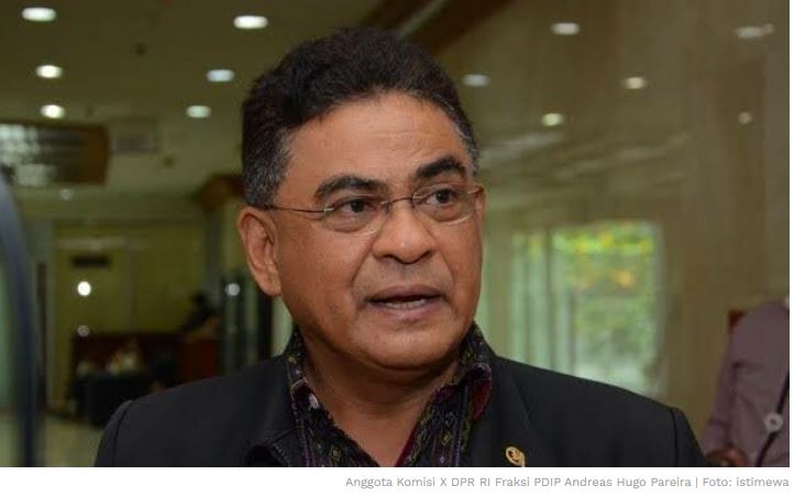 Legislator PDIP Andreas Hugo Pareira, Harapkan Menpora Pengganti Paham Manajemen Olahraga