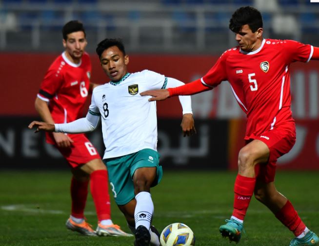 Kerja Keras Pemain, Kunci Sukses Timnas Kalahkan Timnas Suriah 1-0