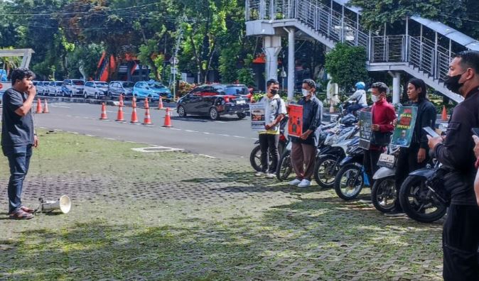 Konvoi “Bukan Moge” Berikan Dukungan ke KPK untuk Tuntaskan Kasus Mafia Pajak
