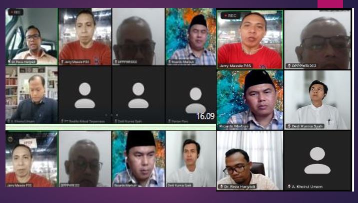 Webinar P3S, Pilpres 2024 Prabowo-Airlangga, Apakah Pasangan Ideal ?