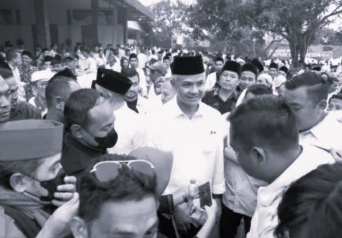 Ganjar Pranowo Hadiri Halal Bihalal di Warunggunung, Lebak, Banten