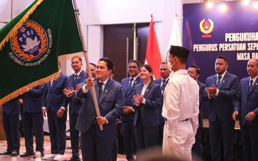 Erick Thohir, Minta Pengurus PSSI  Jadikan Prestasi sebagai Tradisi Baru
