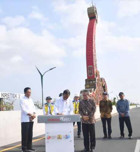 Jembatan Kretek 2 di Bantul, Yogyakarta: Menyingkat Waktu dan Meningkatkan Perekonomian Masyarakat