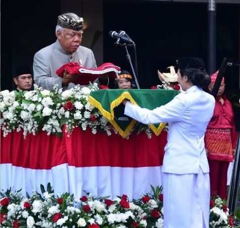 HUT ke-78 RI, Kementerian PUPR Gelar Upacara di Lapangan Sapta Taruna