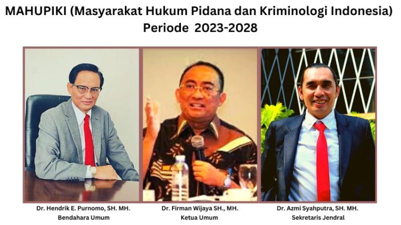 Firman Wijaya Didapuk Jadi Ketua Umum Mahupiki Periode 2023-2028
