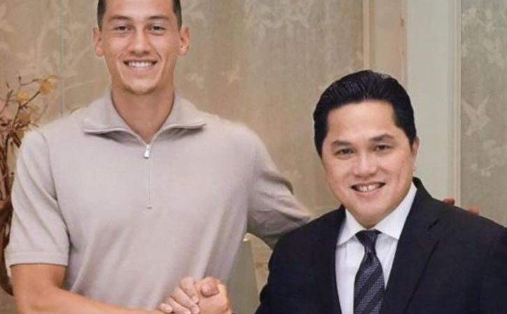Erick Thohir;  Perjalanan Karier Jay Idzes Belanda ke Timnas Indonesia