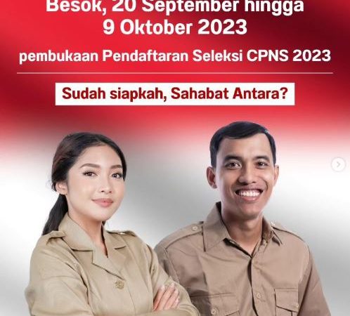 Jadwal Baru  Penerimaan CPNS dan PPPK 2023 oleh BKN