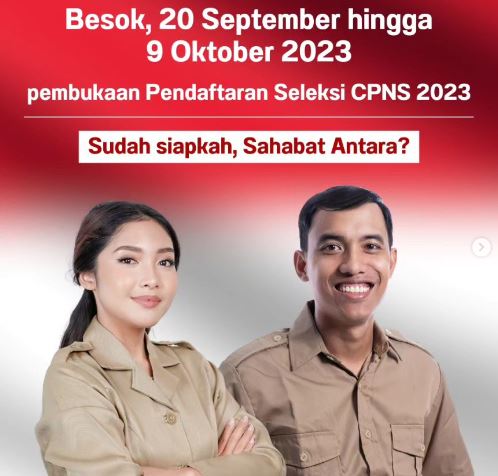 Jadwal Baru  Penerimaan CPNS dan PPPK 2023 oleh BKN