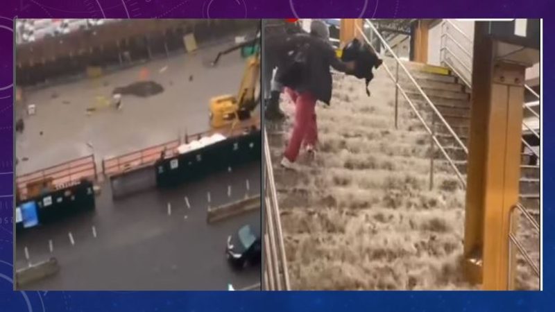 Banjir Bandang Akibat Hujan Deras di New York City
