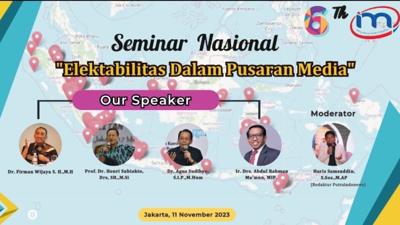 Sambut HUT ke-6,  IMO-Indonesia Gelar Seminar “Elektabilitas dalam Pusaran Media”