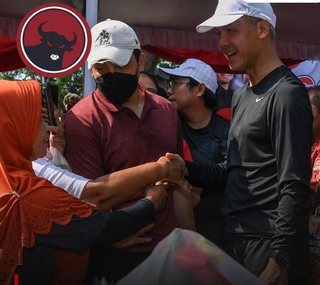 Optimisme Ganjar Pranowo Menang di Surakarta,  Melalui Pengaruh Kader PDI Perjuangan