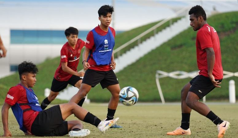 Intensitas Latihan  Tinggi dalam TC Tim U-20 Indonesia di Qatar