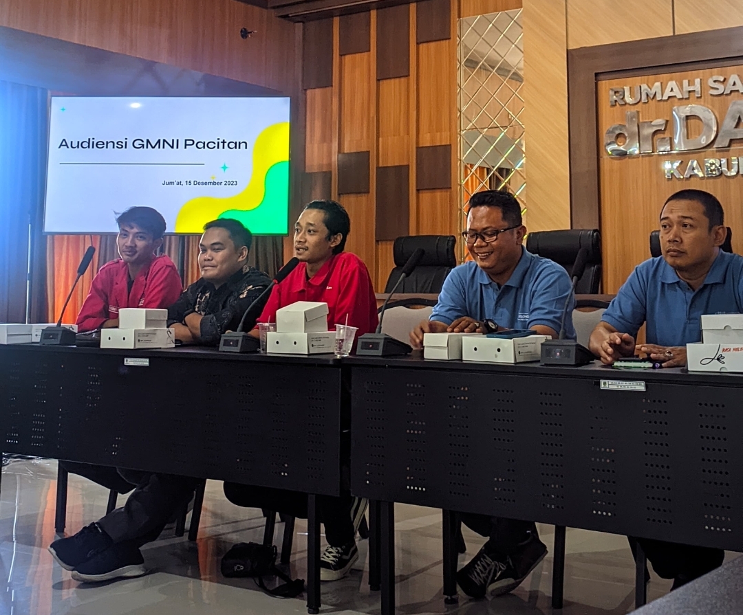 Audensi GMNI dan RSUD dr. Darsono Pacitan: Meningkatkan Pelayanan untuk Kesejahteraan Pasien