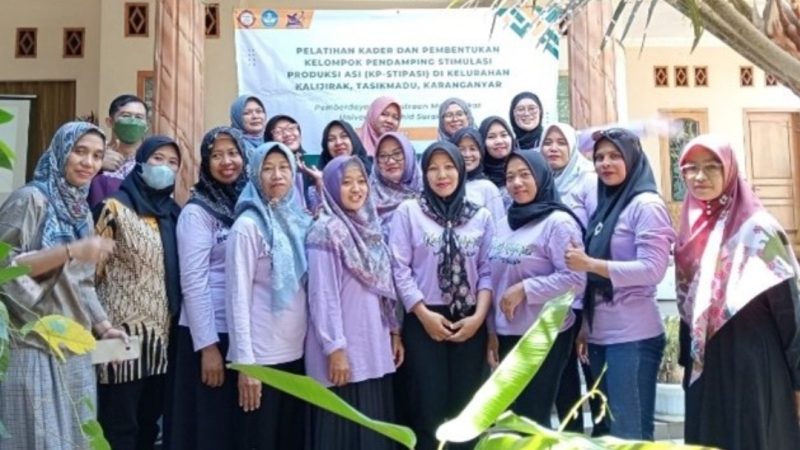 Bantu Pencegahan Stunting, Usahid Bentuk Kelompok Pendamping Stimulasi Produksi ASI